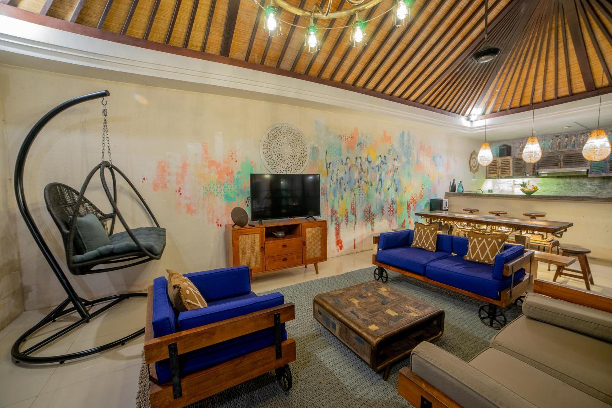 Villa Elysium Fields - Rustic Meets Industrial Chic Design Чангу Экстерьер фото